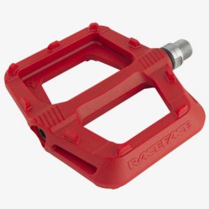 Race Face Ride Flat Pedals - Red
