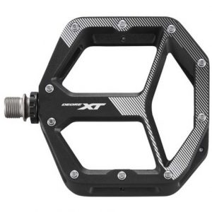 Shimano XT M8140 Flat MTB Pedals - Black / M/L