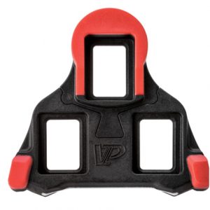 VP Components Perfect Placement Road Bike Cleats  - Red / SPD-SL 0deg (Fixed)