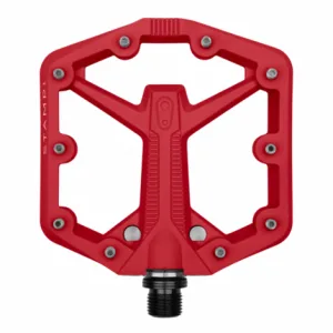 Crank Brothers Stamp 1 V2 Flat Pedals - Red / Large