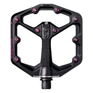 Crank Brothers Stamp 7 Flat Pedals - Black / Pink / Small