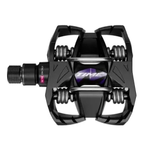 Time MX 6 MTB Pedals - 2024 - Black / Purple