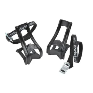 Zefal 43 + 515XL MTB Toe-Clips Set - Black